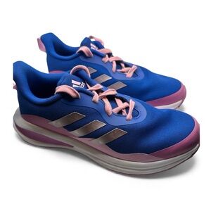 Adidas Girl's Fortarun K, Style #GZ4411 Royal Blue Pulse Lilac Size 5